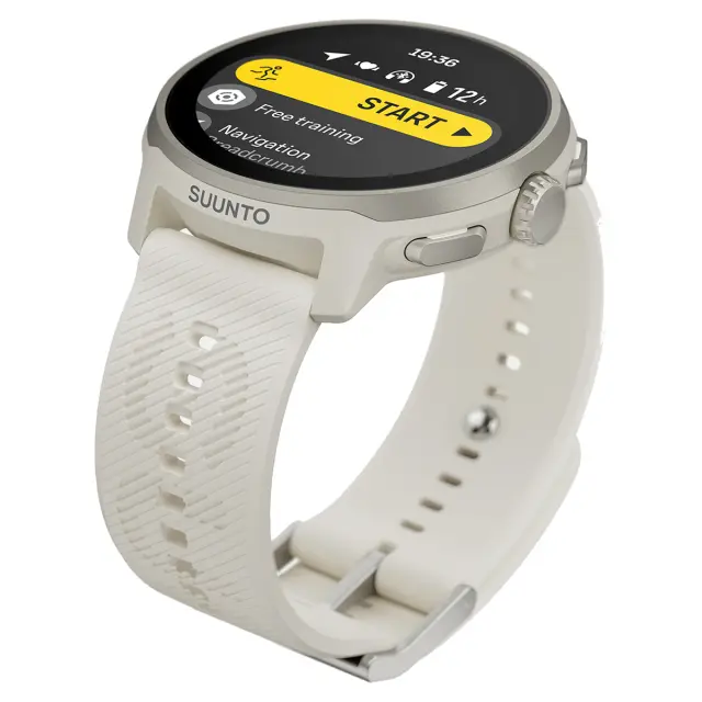 SUUNTO RUN Frost Gray - смарт часы с силиконовым ремешком