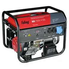 FUBAG BS 7500 A ES в супертихом зимнем кожухе 1400SS RAL 7035 - бензиновый генератор