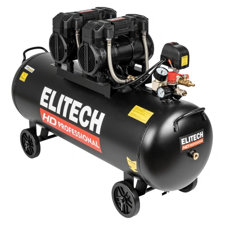 Elitech HD PROFESSIONAL ACF 500-100S (E0501.004.00) - компрессор безмасляный