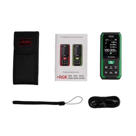 RGK DX100G - лазерный дальномер