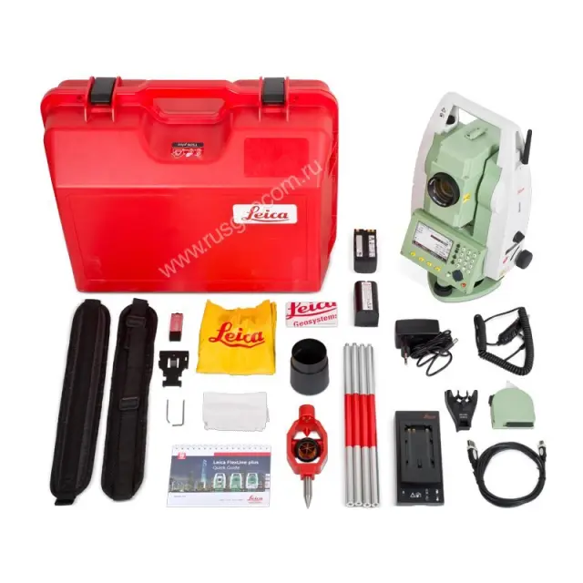 Комплектация тахеометра Leica TS06plus R1000 2" Arctic