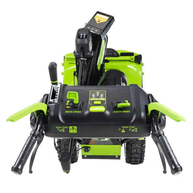 Greenworks 2602807 самоходный аккумуляторный снегоуборщик