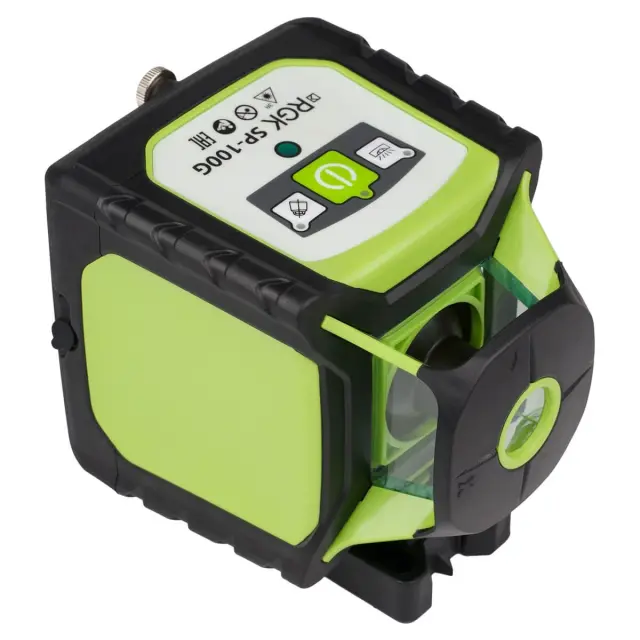 RGK SP-100G COMBO с калибровкой - комплект ротационного нивелира с раздвижным штативом