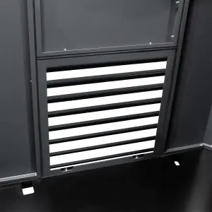 Кожух для генератора RGK 1200L серый, погодозащитный