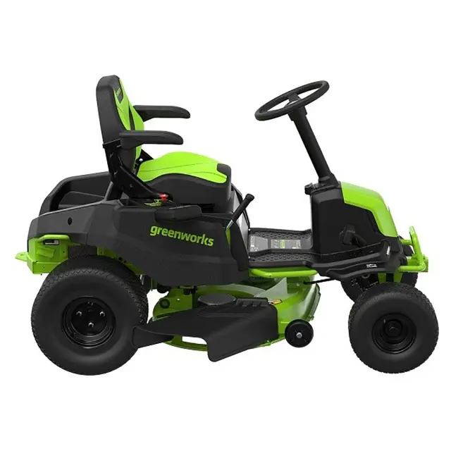 Greenworks GC82LT107 82V (107 см) - трактор садовый бесщеточный аккумуляторный без АКБ и ЗУ