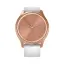 smart Часы Garmin Vivomove Style розовое золото с белым силиконовым ремешком