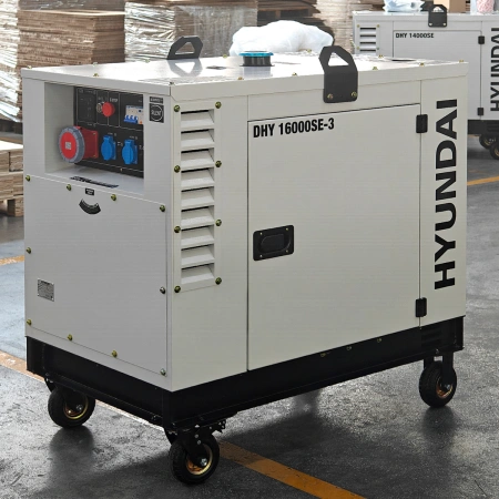 Hyundai DHY 16000SE-3 - дизельный генератор