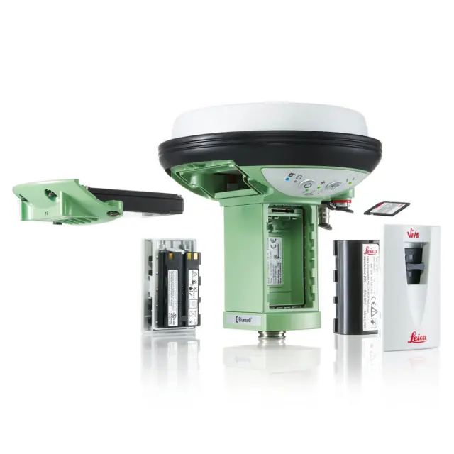 Leica GS15 (минимальный) - GNSS/GPS приёмник с горячей заменой батарей