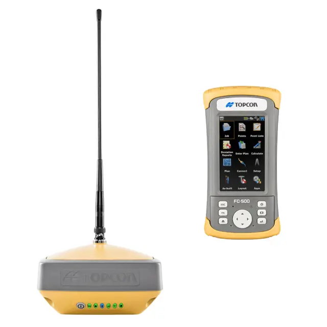 Комплект приемника Topcon Hiper VR UHF/GSM и контроллера FC-500