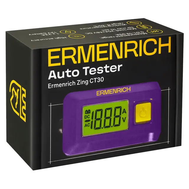 Ermenrich Zing CT30 - тестер автомобильный