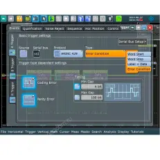 Опция синхронизации и декодирования последовательных шин данных ARINC 429 Rohde & Schwarz RTM-K7