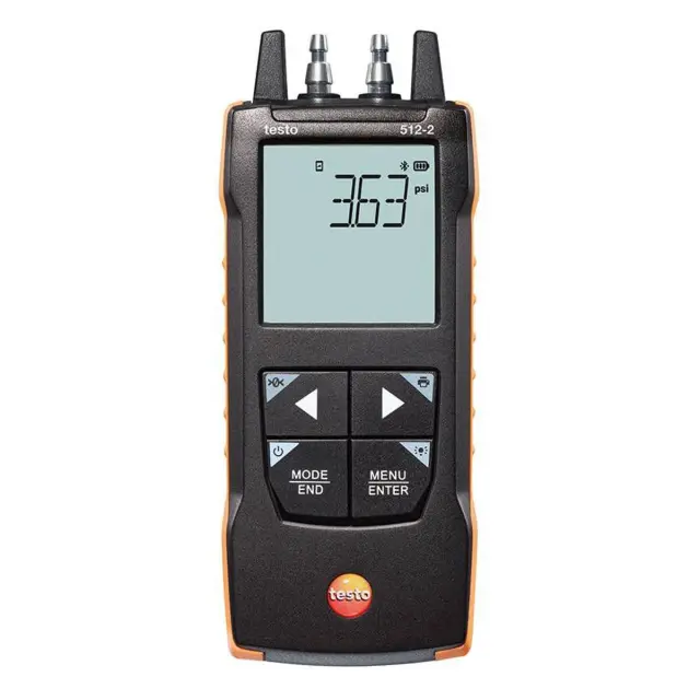 Манометр testo 512-2 с поверкой с подключением через приложение