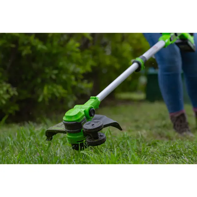 Greenworks G24LT301, 24V без АКБ и ЗУ - аккумуляторный триммер