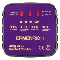 Ermenrich Zing ST30 - тестер розеток