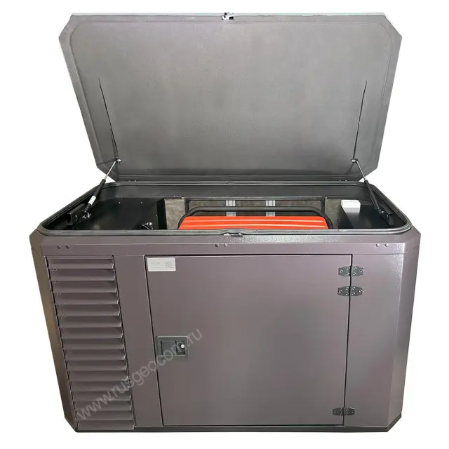 A-iPower A13000TEAX в супертихом зимнем кожухе 1700SS RAL 8019 + блок автозапуска A-iPower 230В/400В 100А 8 ПИН