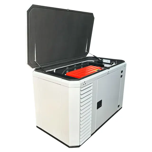 A-iPower A17000EAX в супертихом зимнем кожухе 1700SS RAL 7035