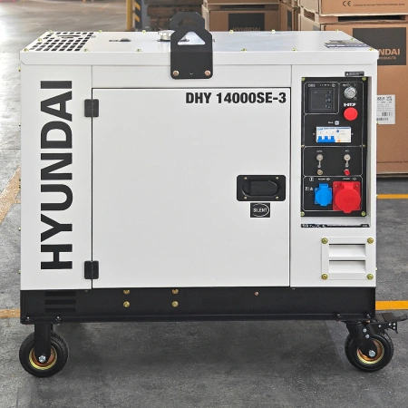 Hyundai DHY 14000SE-3 - дизельный генератор