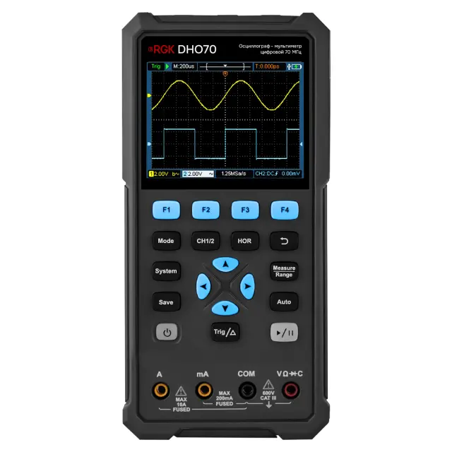 RGK DHO70 - осциллограф - мультиметр