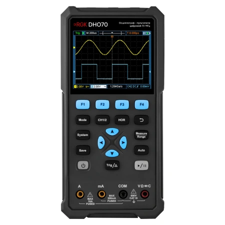 RGK DHO70 - осциллограф - мультиметр