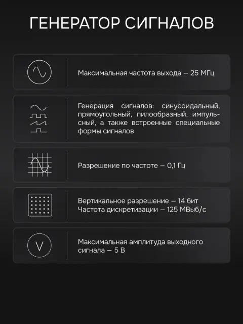 RGK DHO40G - осциллограф - мультиметр