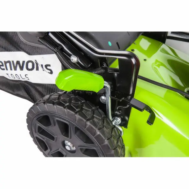 Greenworks GD60LM46HP регулировка