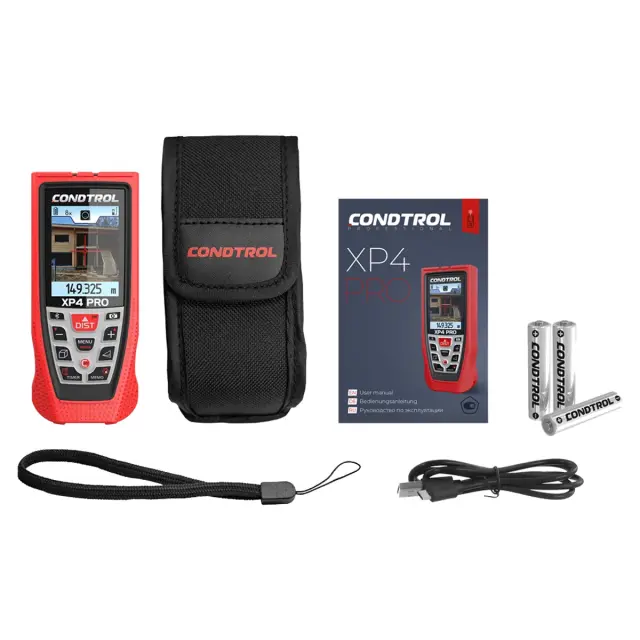 Лазерный дальномер-рулетка CONDTROL XP4 Pro