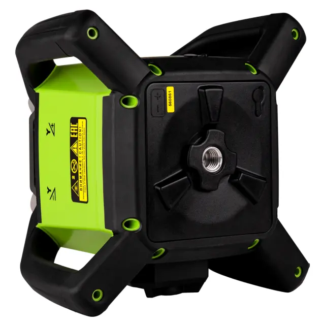 RGK SP-500G - ротационный нивелир (ротационный / зеленый луч / 900м с приемником / АКБ)