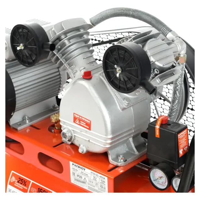 Patriot PTR 50-450 A - ременной компрессор
