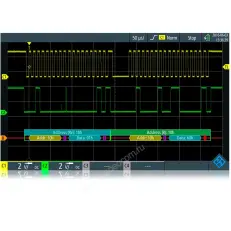 Опция синхронизации и декодирования последовательных шин данных I2C, SPI Rohde & Schwarz RTC-K1