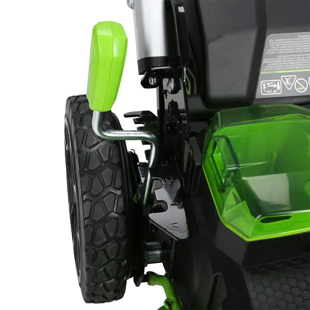 Greenworks GD60LM61 бесщеточная, 60V - аккумуляторная газонокосилка