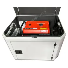 A-iPower A6000EAX в тихом зимнем кожухе 1200 RAL 7035