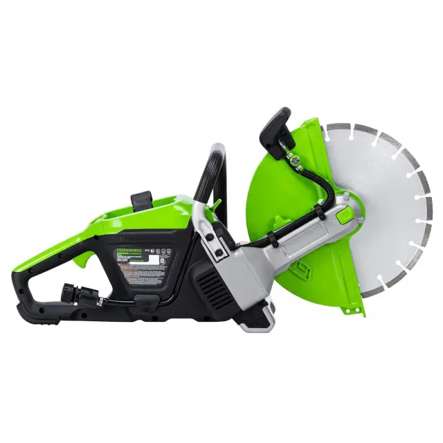 Greenworks PC141 аккумуляторный 82В с АКБ 8 Ач + ЗУ 8А двойное - бетонорез