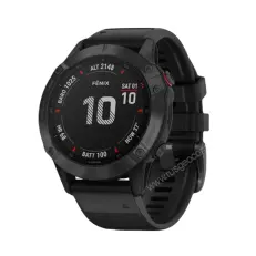 Garmin Fenix 6 Pro черные с черным ремешком - смарт часы