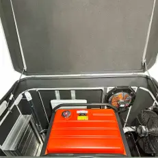 FUBAG BS 17000 A ES в тихом зимнем кожухе 1600 RAL 7035 - бензиновый генератор