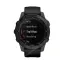 Garmin Fenix 7 Sapphire Solar титановый серый DLC с черным ремешком