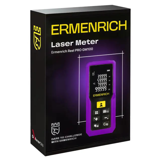 Ermenrich Reel PRO GM100 фиолетовый - лазерный дальномер