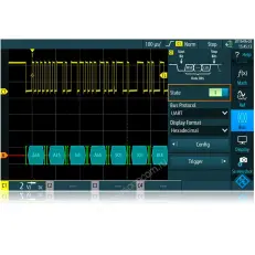 Опция синхронизации и декодирования последовательных шин данных UART/RS-232/-422/-485 Rohde & Schwarz RTC-K2