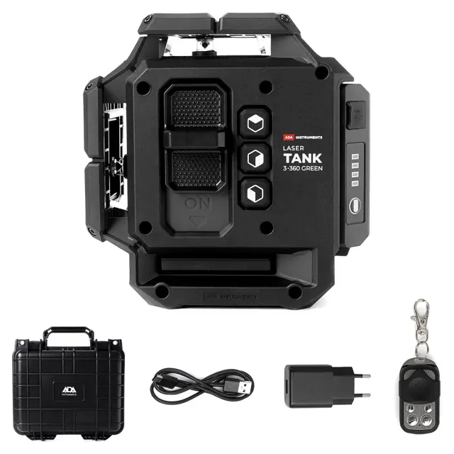 ADA LaserTANK 3-360 GREEN Basic Edition - лазерный нивелир