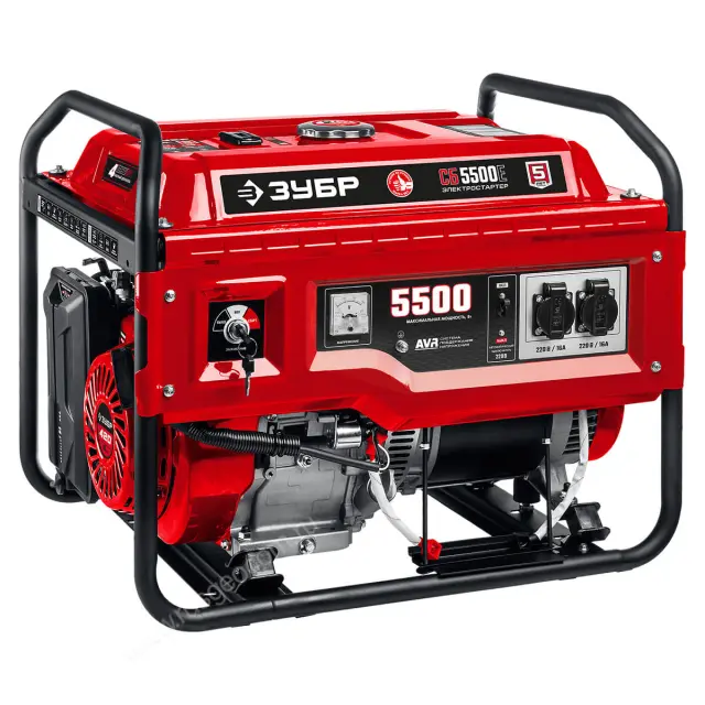 Бензиновый генератор ЗУБР СБ-5500Е