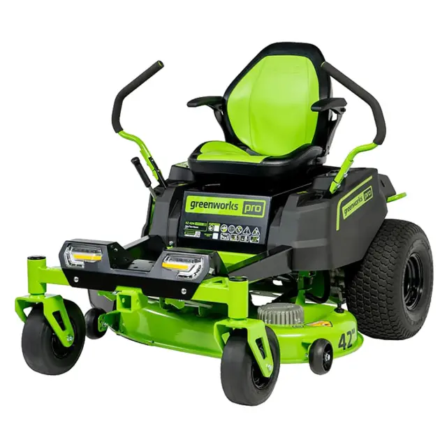 Райдер с нулевым радиусом разворота Greenworks GC82ZT107 82V (107 см) бесщеточный аккумуляторный без АКБ и ЗУ