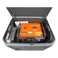 A-iPower A9000EAX в тихом зимнем кожухе 1200 RAL 7031