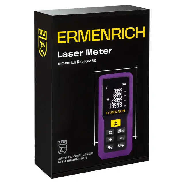 Ermenrich Reel PRO GM60 фиолетовый - лазерный дальномер