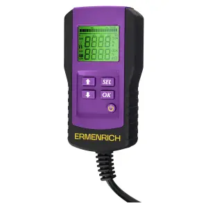 Ermenrich Zing AL45 - тестер аккумуляторов фиолетовый
