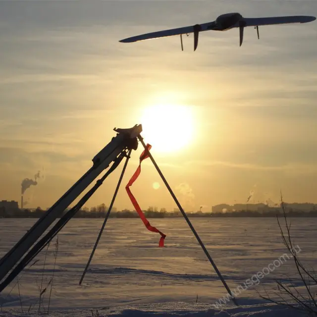 Запуск беспилотника Геоскан 101 Lite