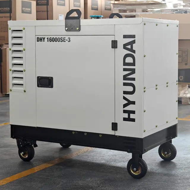 Hyundai DHY 16000SE-3 - дизельный генератор