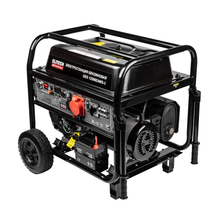 Elitech HD PROFESSIONAL GES 12500EAWS-3 - бензиновый генератор