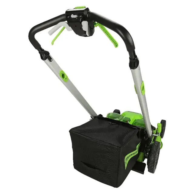 Greenworks GD60LM61 бесщеточная, 60V - аккумуляторная газонокосилка