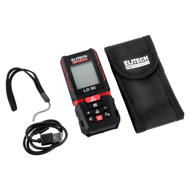 Elitech HD LD 80 - лазерный дальномер