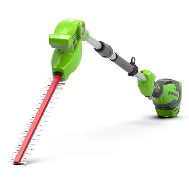 Аккумуляторный кусторез штанговый Greenworks G40PHA 40V (51 см) без АКБ и ЗУ