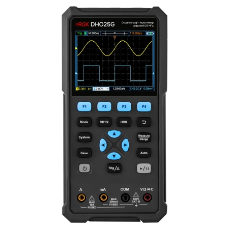 RGK DHO25G - осциллограф - мультиметр